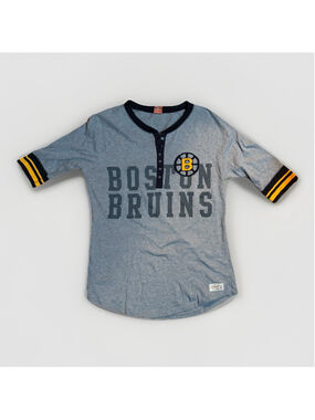 Mitchell & Ness Boston Bruins Retro Varsity Lounge Tee - Large